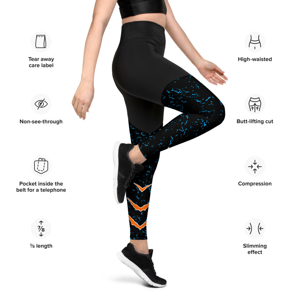 T-Ready! Sports Leggings (Team Extreme) – ArmPro