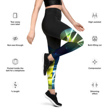 Load image into Gallery viewer, T-Ready! Sports Leggings (Team Alberta)